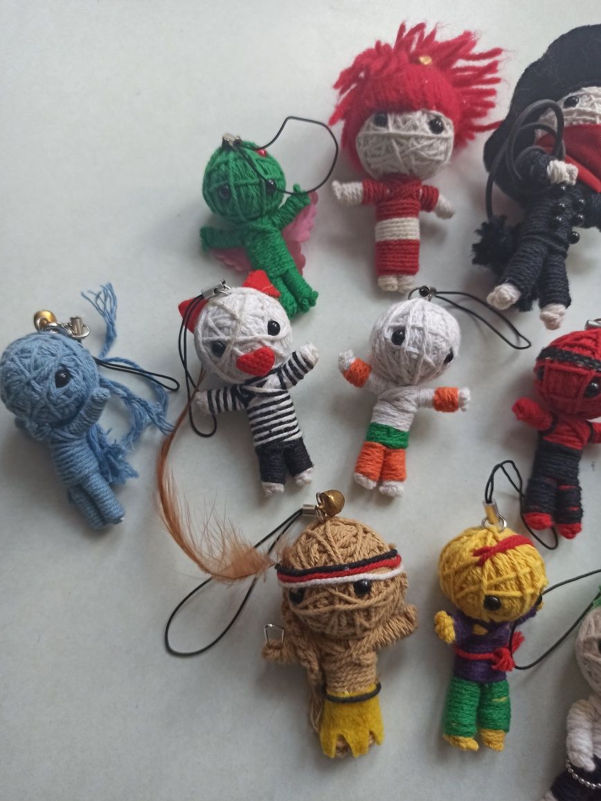 watchover voodoo doll dolls laleczki laleczka kolekcja 16 sztuk