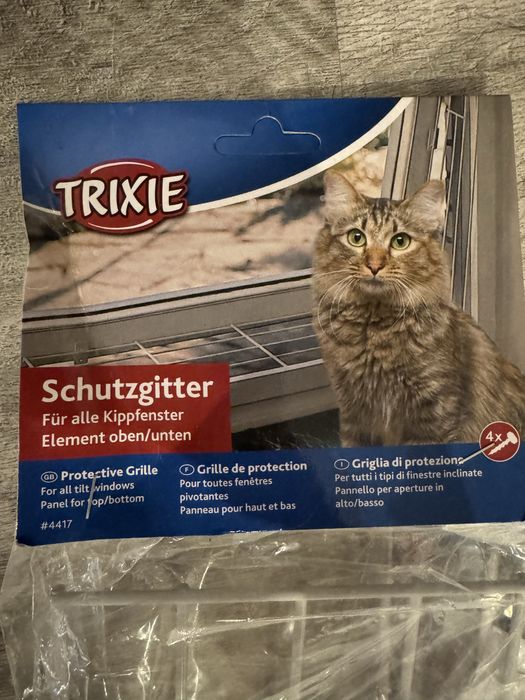 Kratka ochronna na okno trixie zabezpieczenie okna dla kota