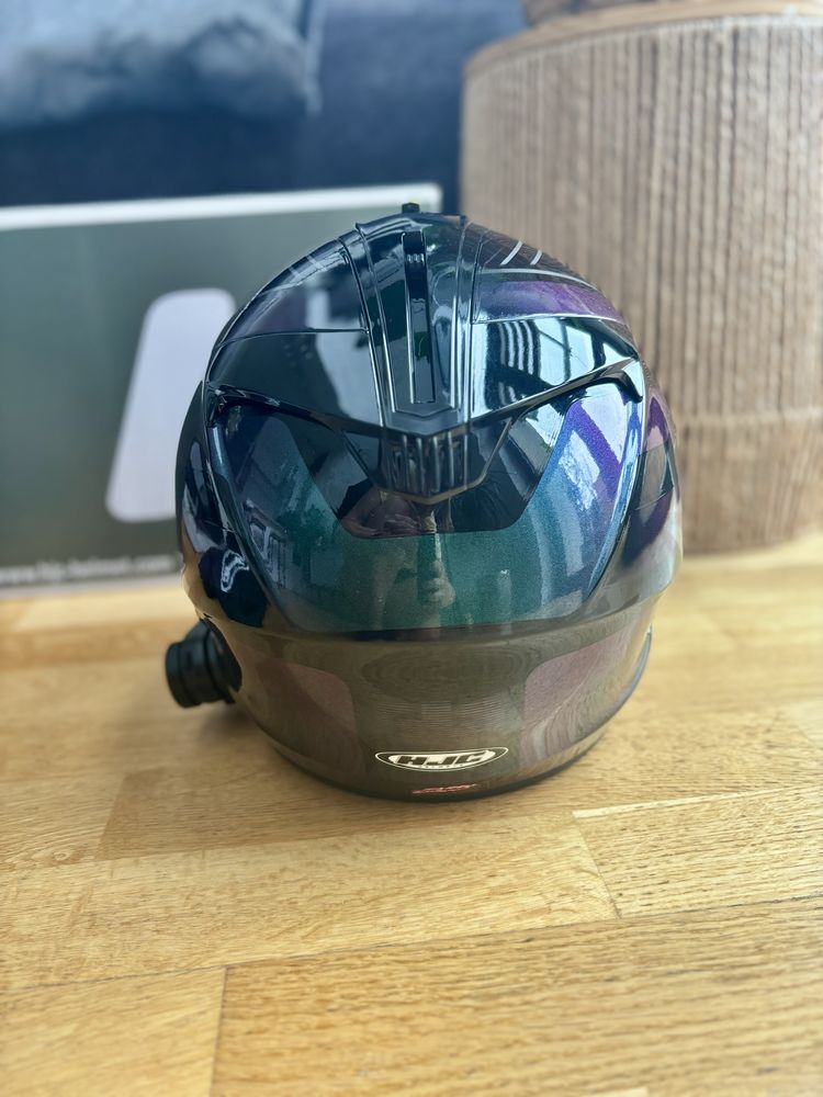 Kask Szczękowy Kameleon HJC S IS-17 Pinlock + Interkom MaxTo M2