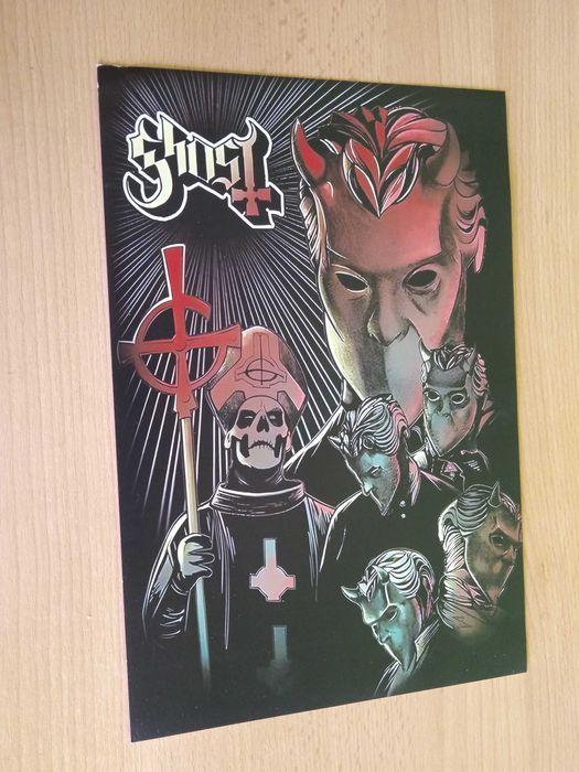 plakat zespołu muzycznego ghost