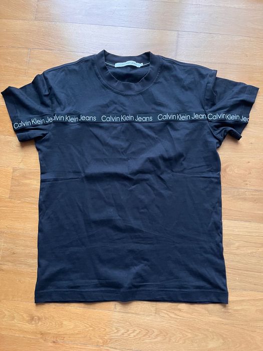 Czarna koszulka M Calvin Klein Jeans