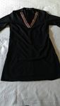 Vestido preto curto