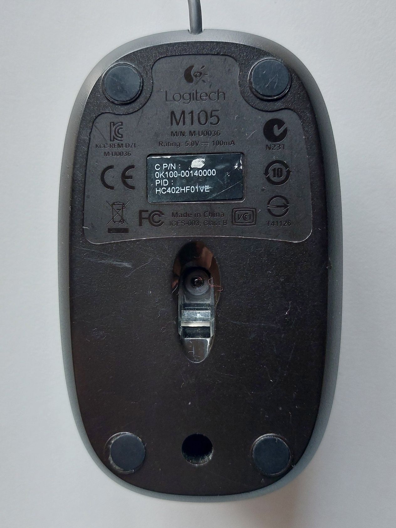 Rato Optico ASUS Logitech.
