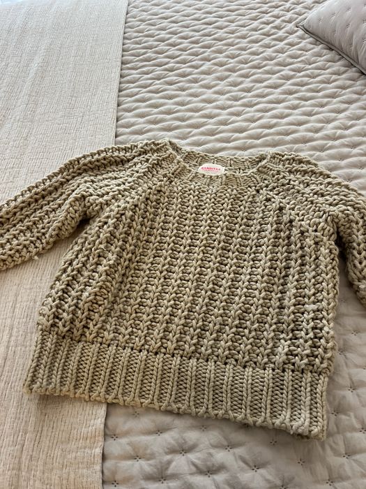 Camisola malha beje
