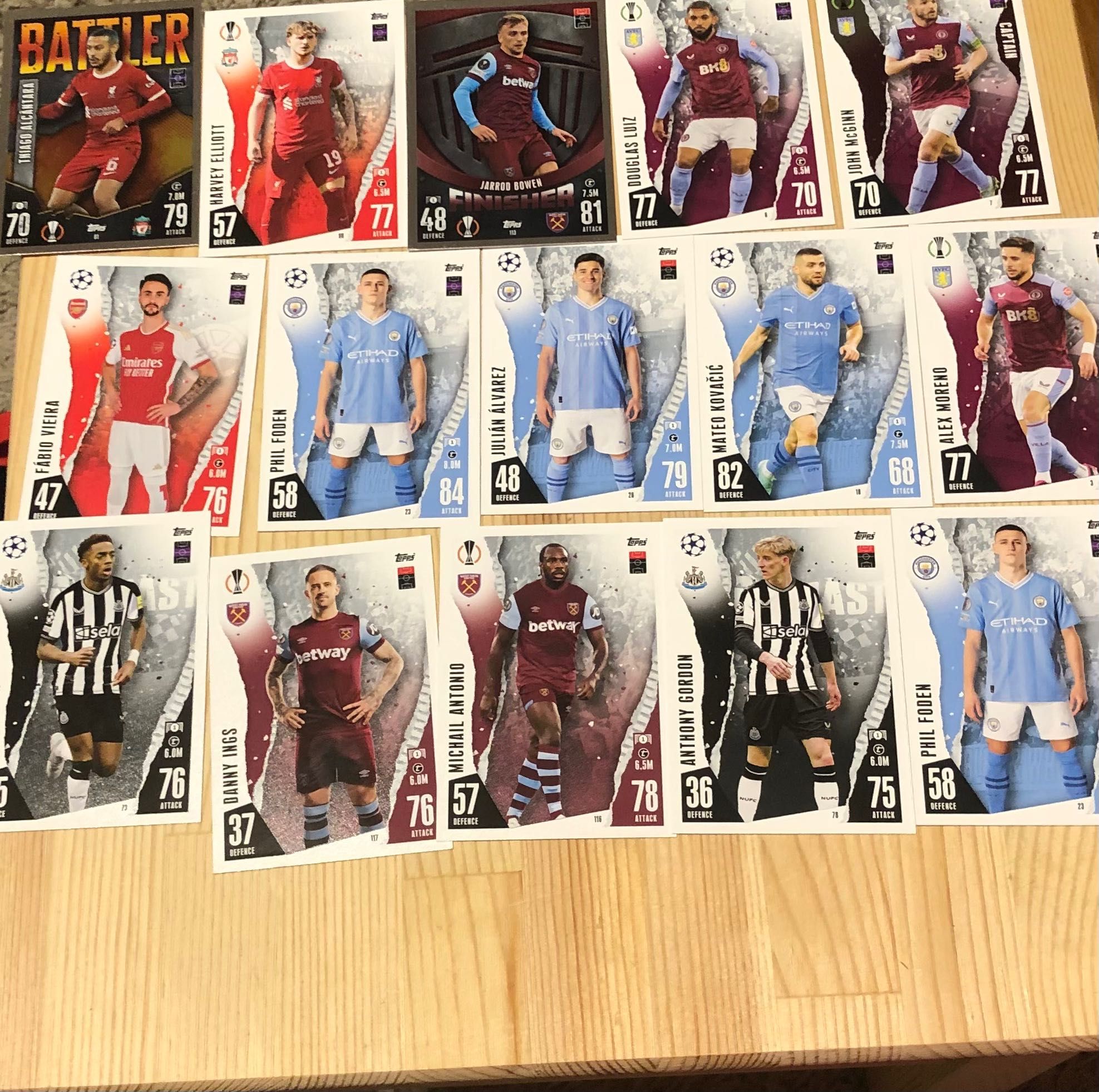 Vendo ou troco Coleção Match Attax 23/24