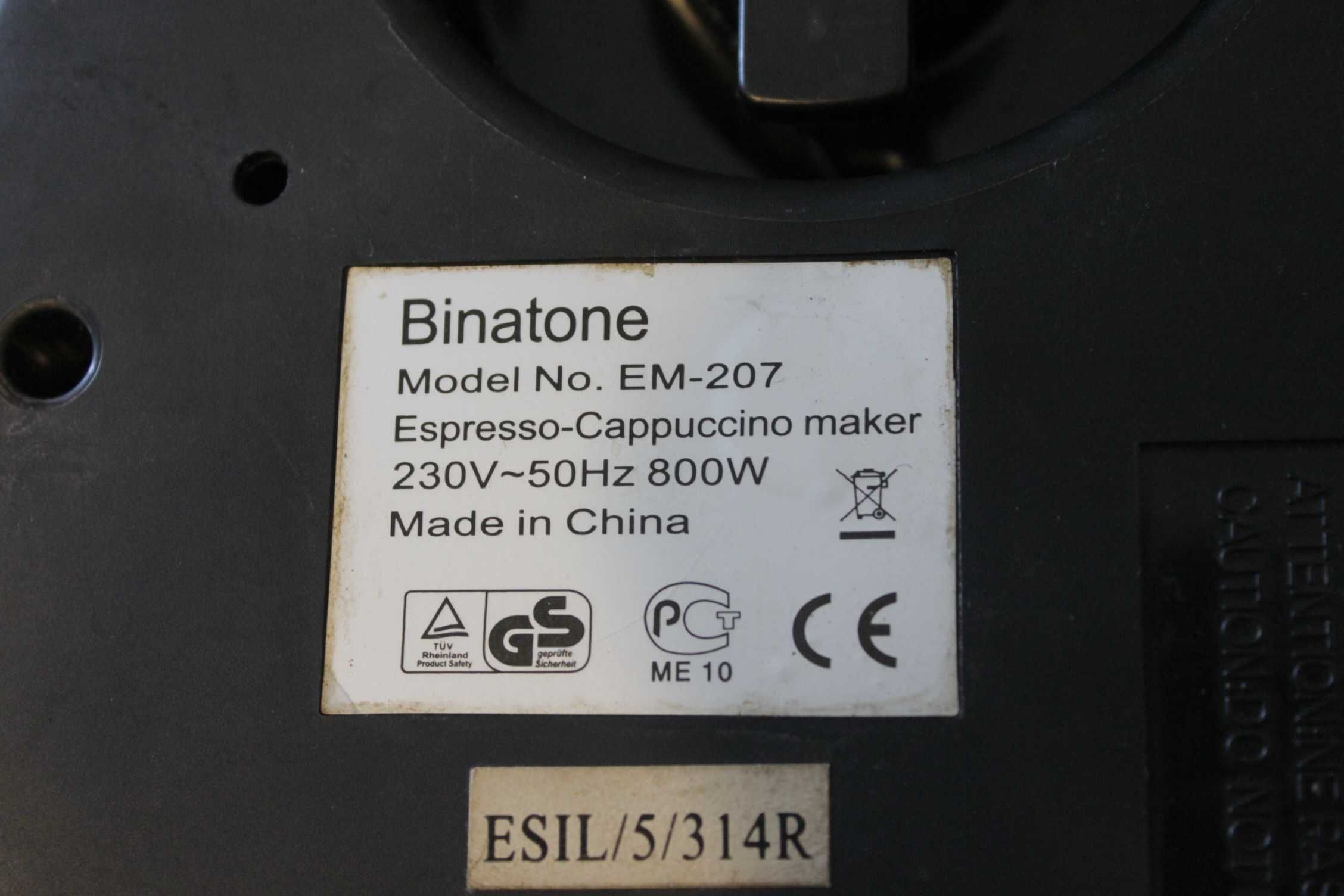 Кавоварка еспресо (ріжкова) Binatone EM-207 + Delonghi EC7 гарний стан