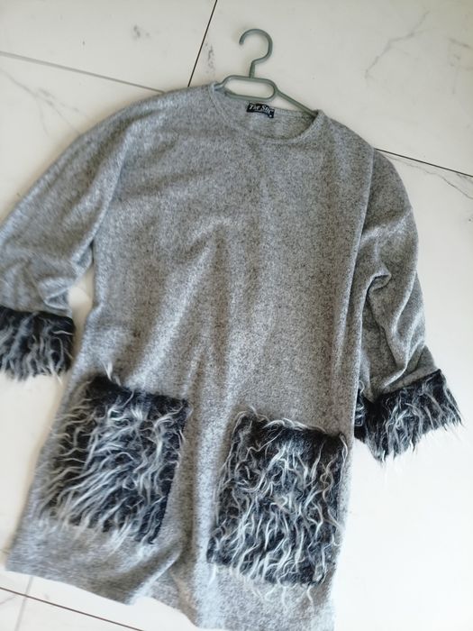 Super sweterek bluzka tunika XL