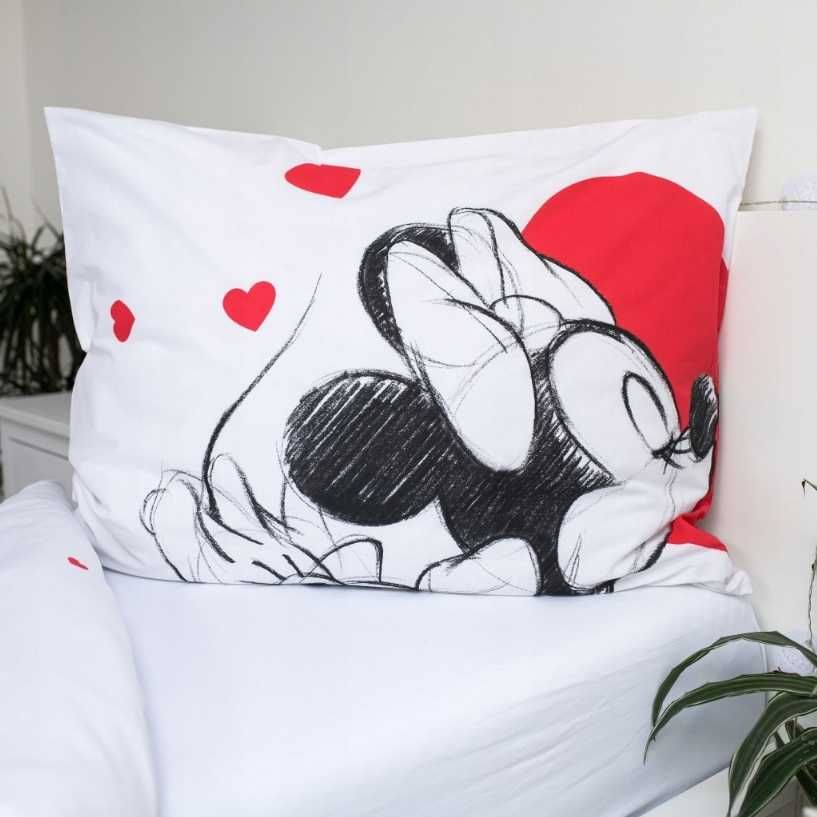 Disney Myszka Minnie pościel 140x200 bawełniana młodzieżowa dla dzieci