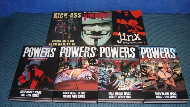 Vendo Comics: Powers, Jinx e Kick-Ass