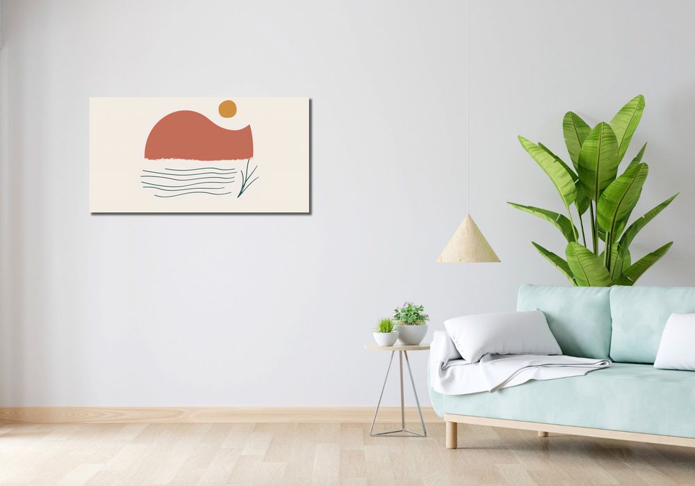 Obraz 100x50cm Serenada Zachodzącego Słońca