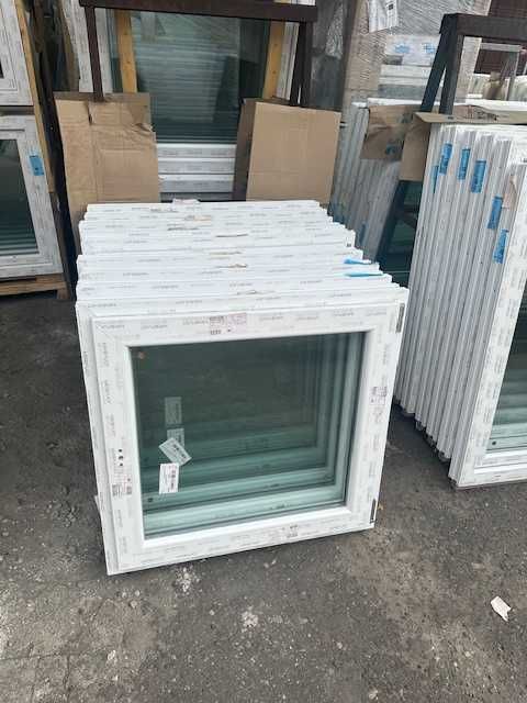 Okna PCV 865x835 białe/ inne wymiary dostępne od ręki