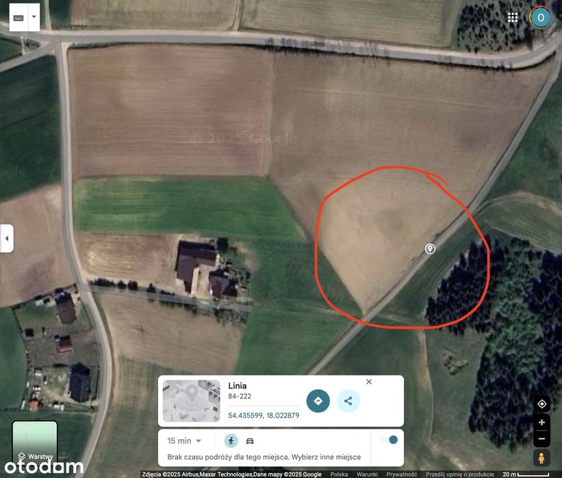 Działka 1305 m² w pięknej okolicy leśnej