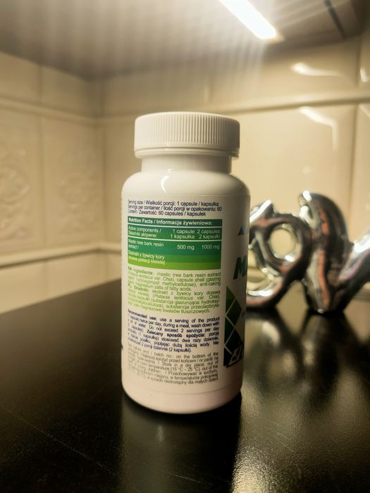 Tabletki na trawienie mastika