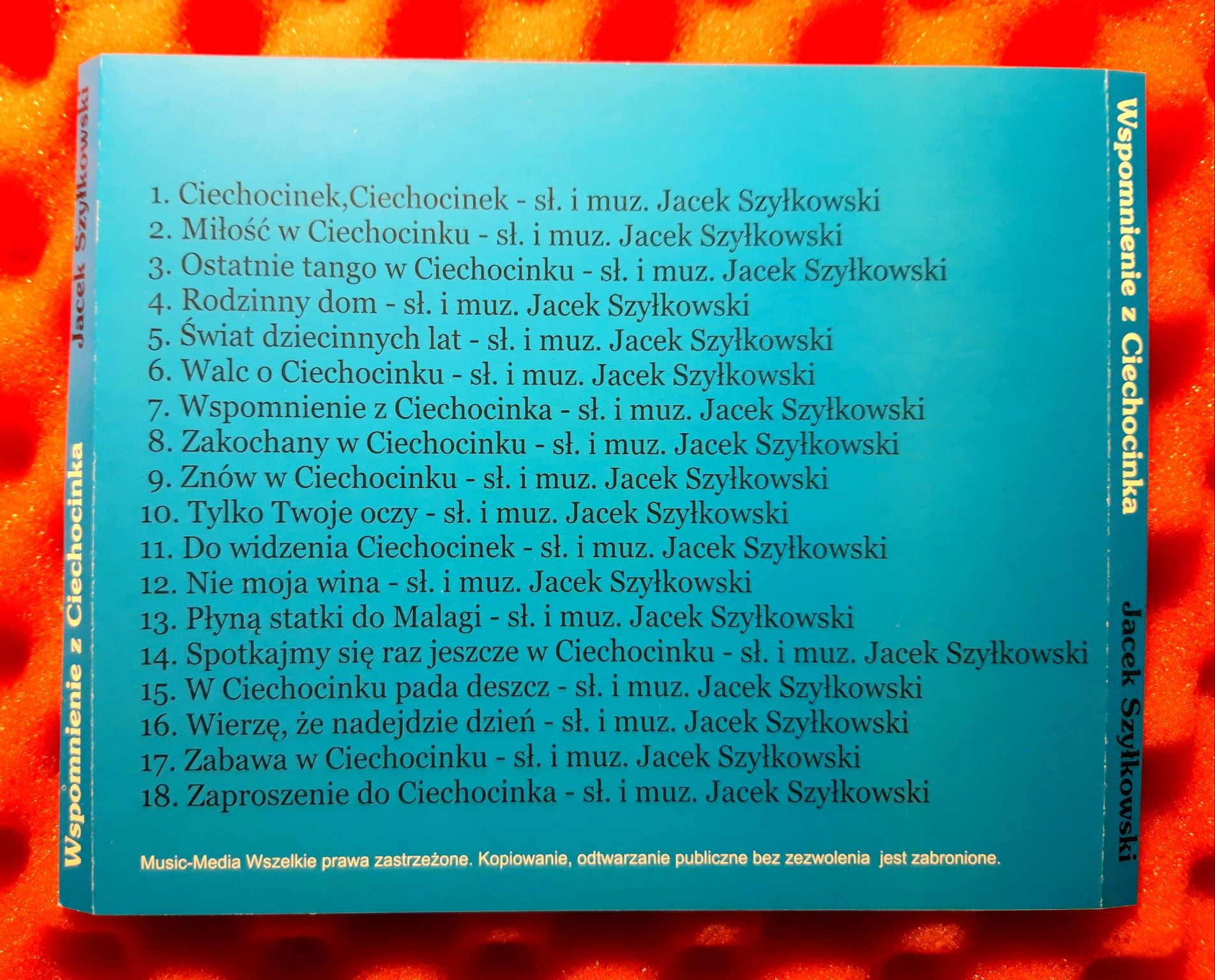 Jacek Szyłkowski – Wspomnienie Z Ciechocinka (CD, 2010?)