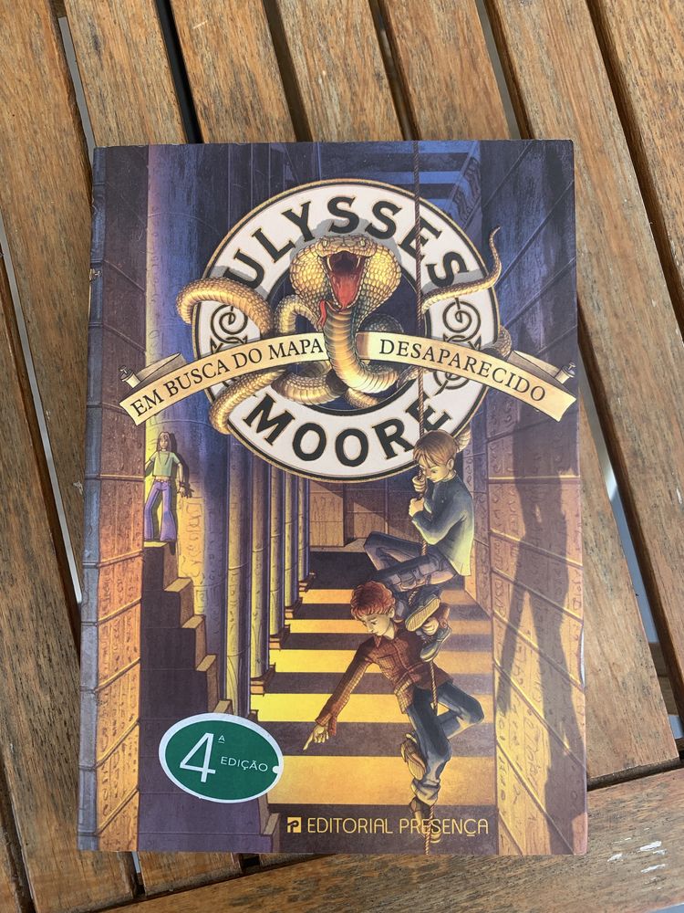 Livro “Ulysses Moore: Em Busca do Mapa Desaparecido” - 4.ª Edição