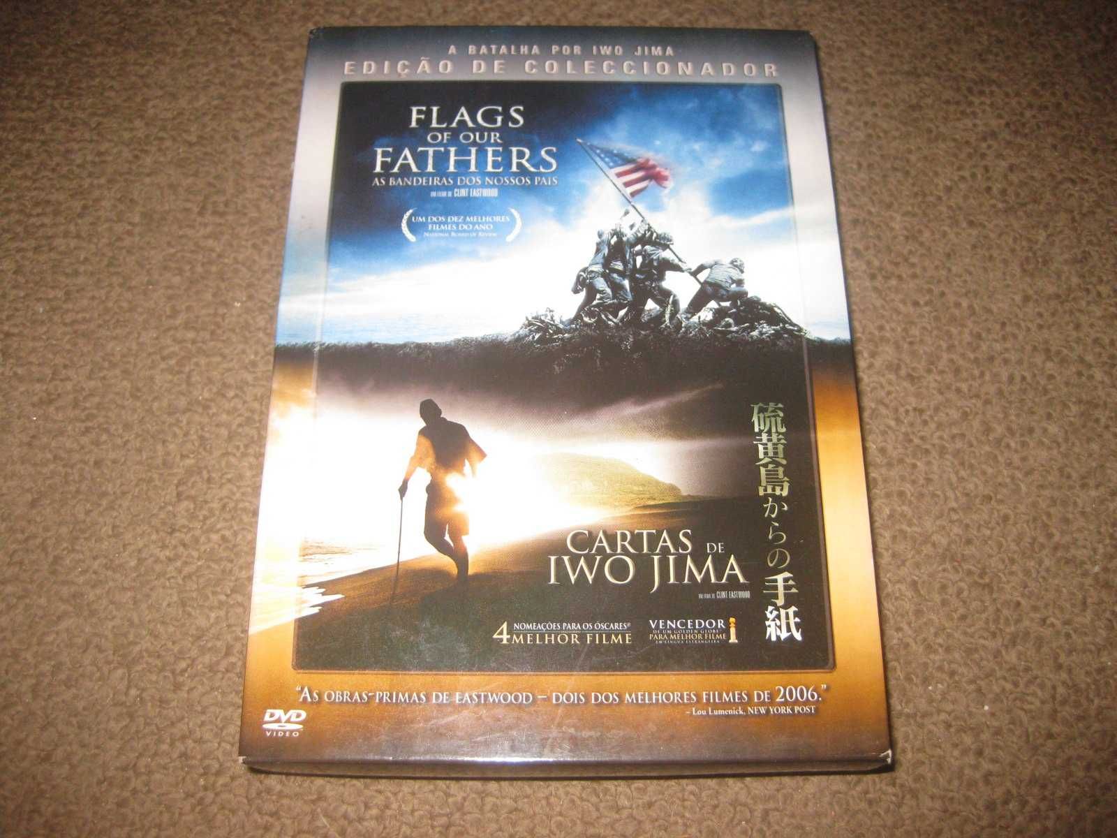 "As Bandeiras dos Nossos Pais e Cartas de Iwo Jima" C/Box Arquivadora!