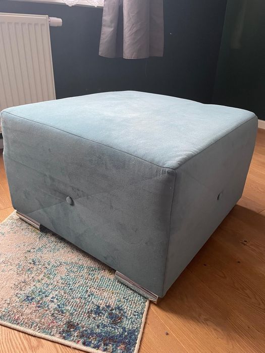 Pufa Puf Turkusowy Casablanca AgataMeble