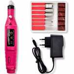 FREZARKA DO PAZNOKCI do manicure pedicure + zestaw frezów f