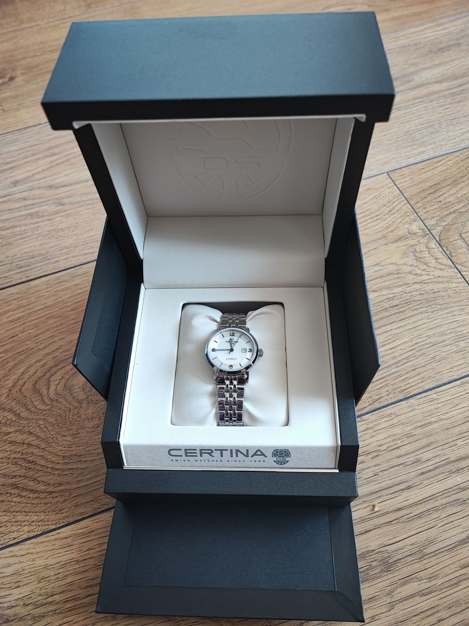 Nowy oryginalny zegarek damski certina DS Lady Caimano Automatic