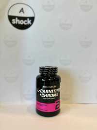 Жиросжигатель Biotech USA L-Carnitine + Chrome (60 капсул.) л-карнитин