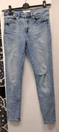 Spodnie jeansowe slim fit r. 38