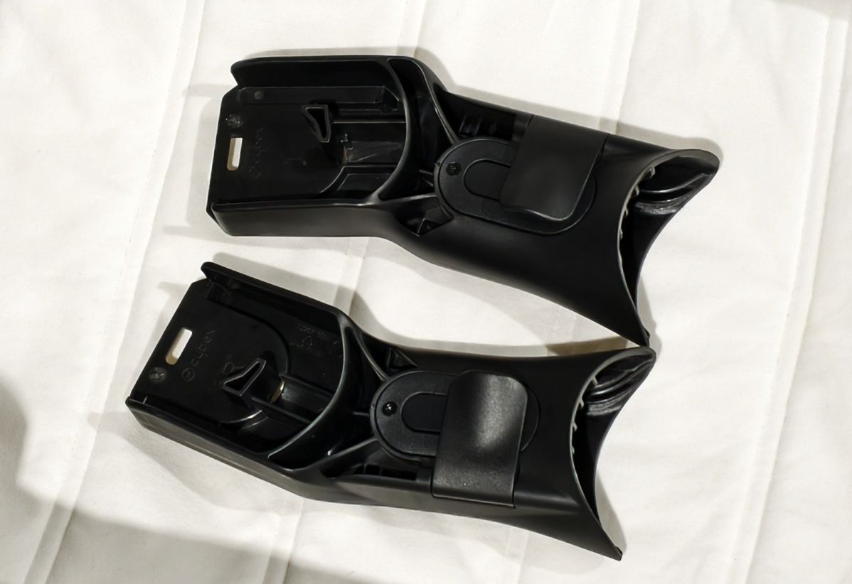 Gondola Cybex Priam 4.0 deep black  + adapery