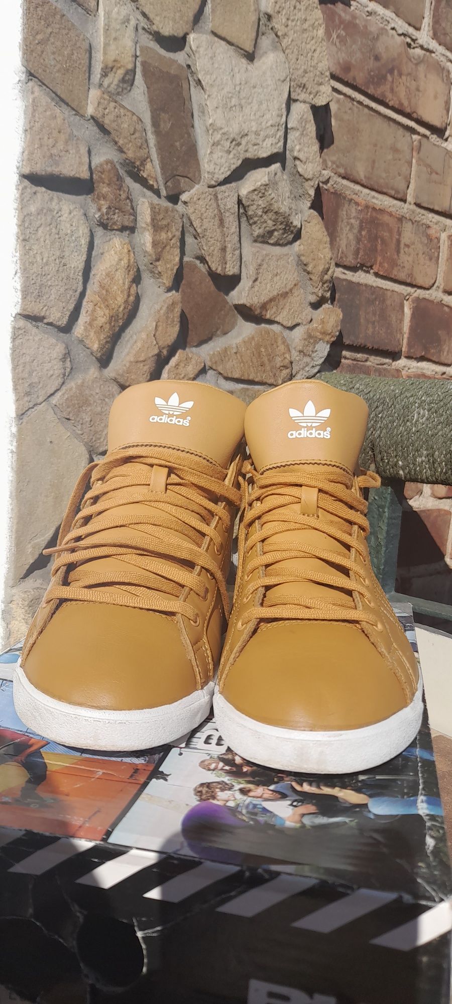 Кроссовки хайтопы adidas, оригинал