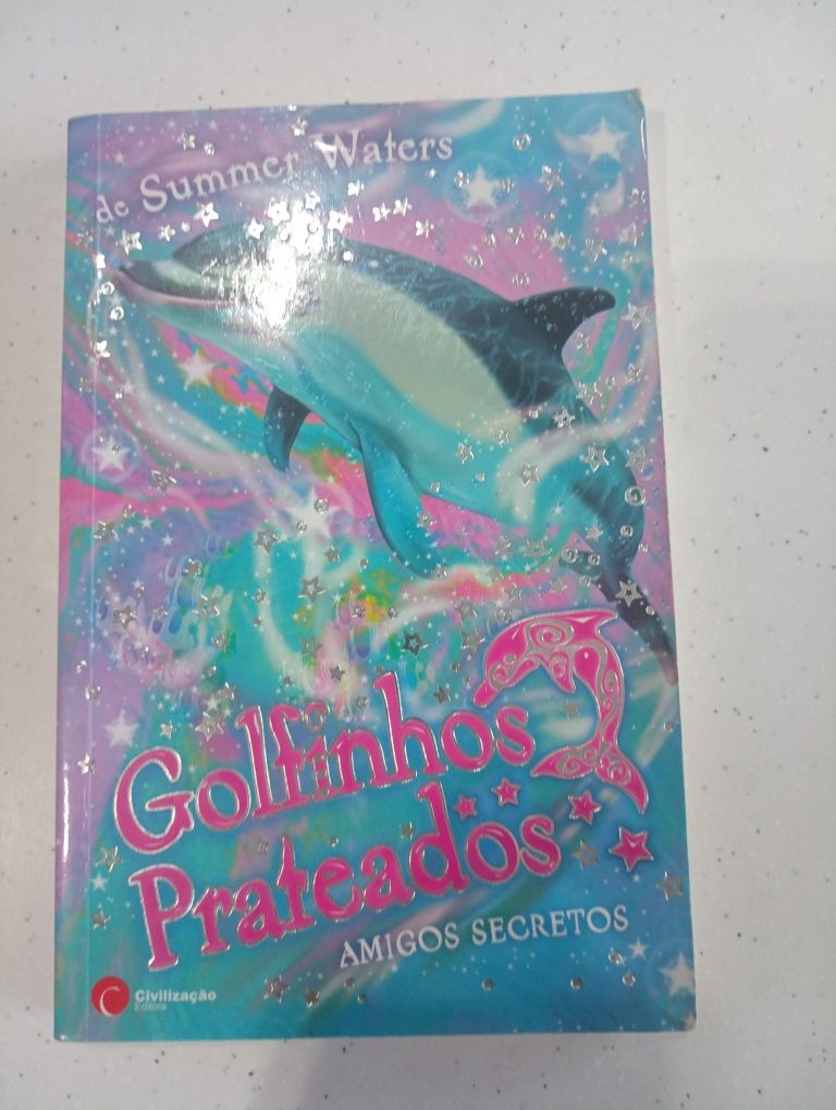 Livro"Golfinhos Prateados"amigos secretos