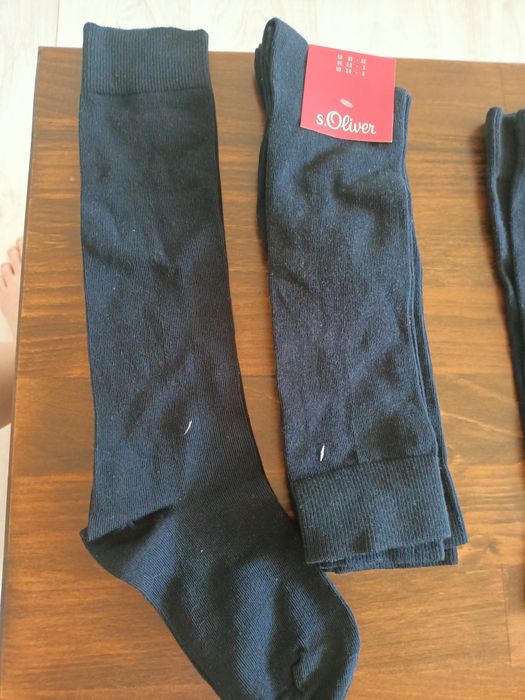 Темно-сині підколінки гетри 35-38 розмір s.Oliver