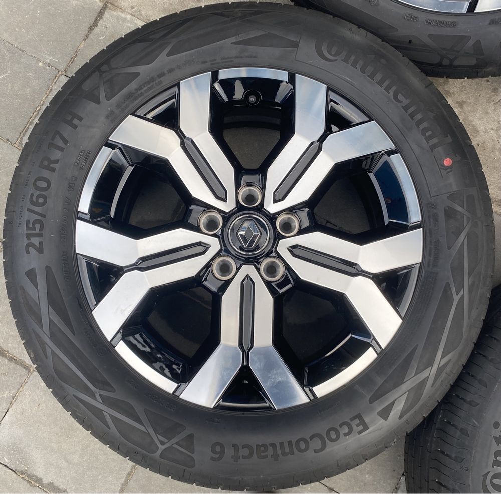 Alufelgi z oponami 215/60 R17 Dacia Duster Renault Captur Kadjar