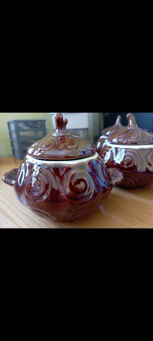 Горшочки для запекания новые 2шт.