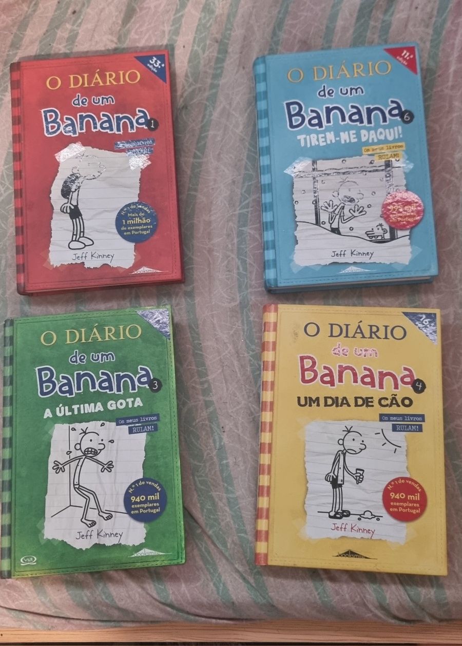Livros diário de um banana