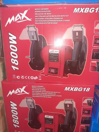 Точильный станок(точило,наждак)MAX MXBG18 200мм 1800Вт-Польша