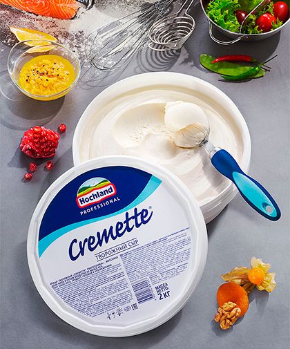 Сыр-Крем Cremette Professional 2 кг, Германия