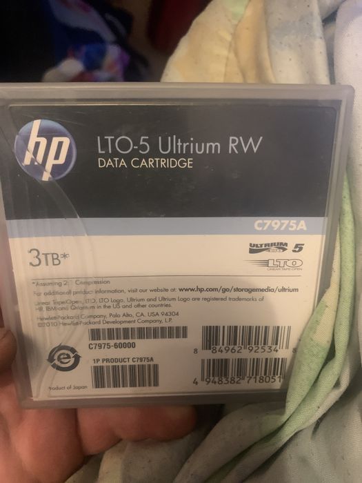 Картридж HP LTO5 Ultrium 3TB RW Data Tape