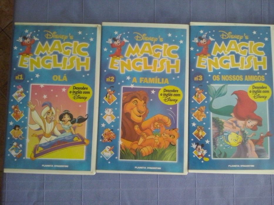 colecção, cassete video vhs MAGIC ENGLISH