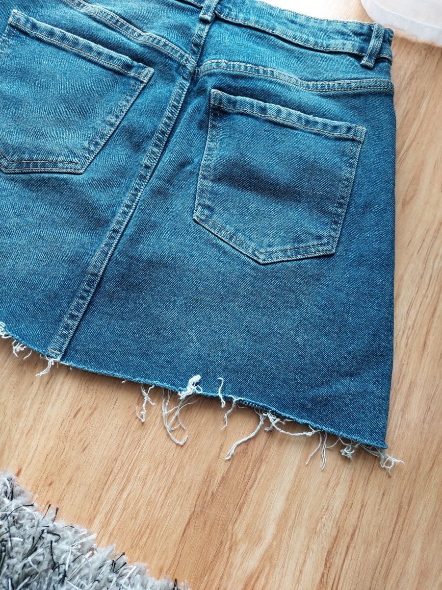 Damska spódnica mini 38 M jeans