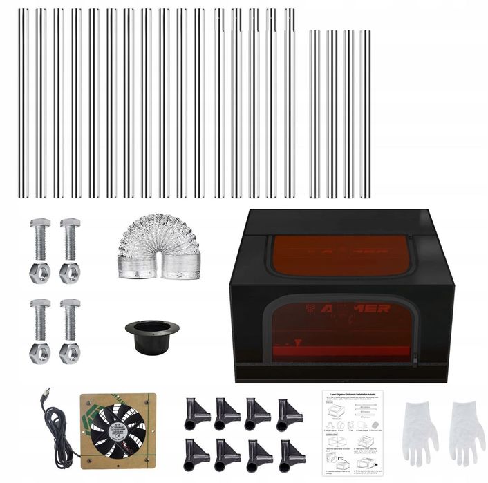Obudowa lasera 710x710x355mm ACMER