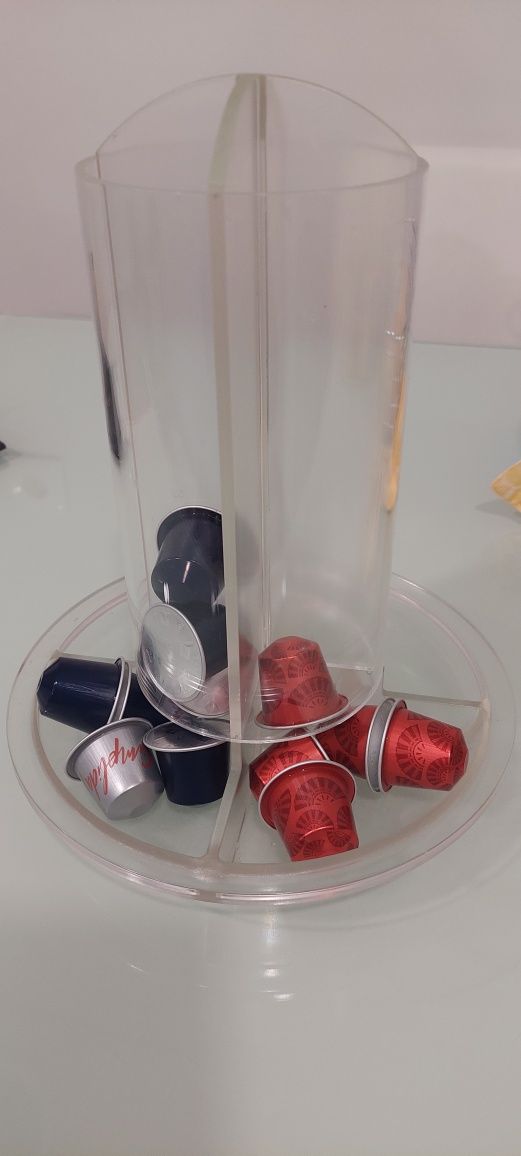 Utensílio para guardar as cápsulas de café da Nespresso