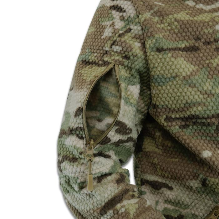 Флісова кофта Militex Windblock Tactical Multicam , Тактична Мультикам
