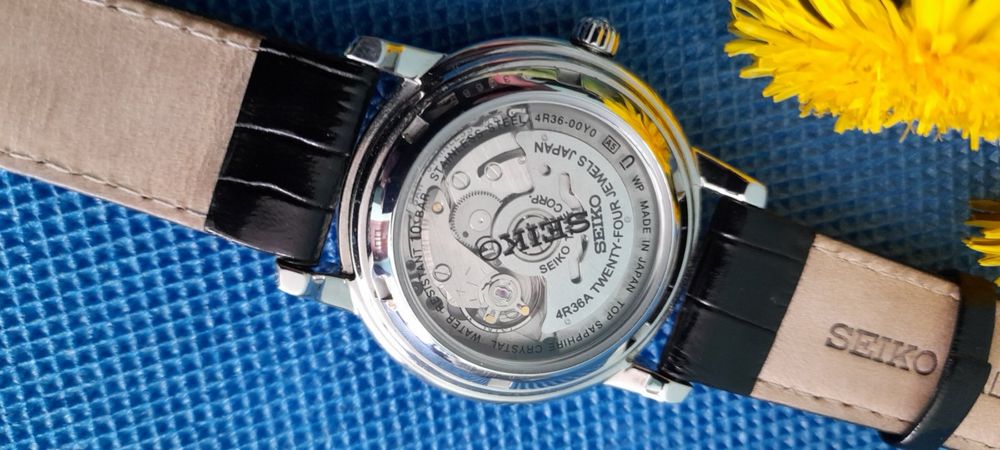 Seiko 4R36-00Y0 Автоматическое предзнаменование