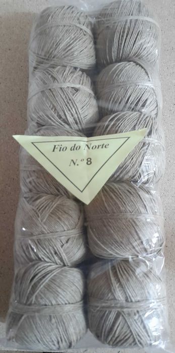 Maço de fio Norte (vela) no. 8