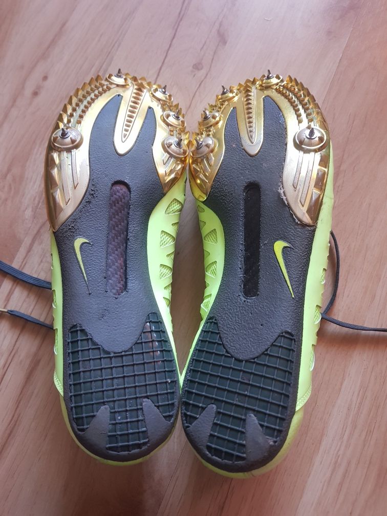 Oryginalne kolce sprinterskie marki Nike zoom rozmiar 47