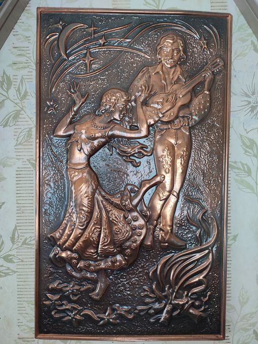 Чеканка. Медные картины.