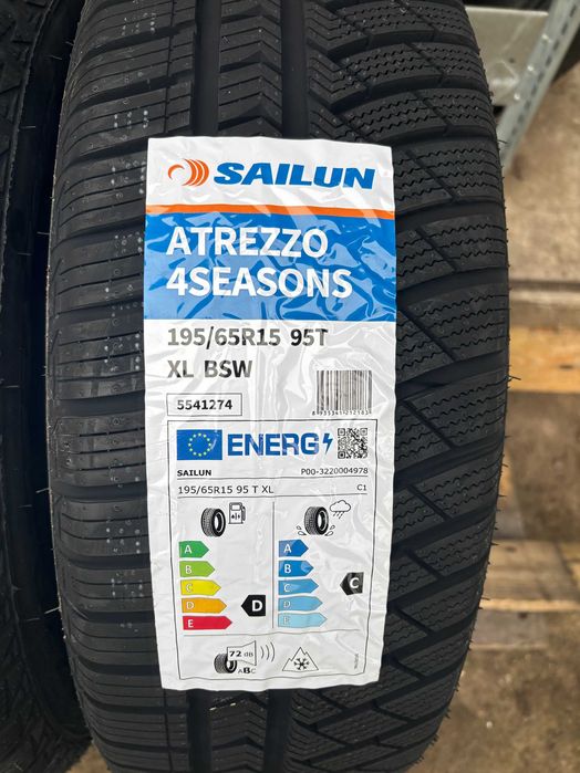 Okazja opony całoroczne 195/65R15 95T XL Sailun ATREZZO 4SEASONS 2025