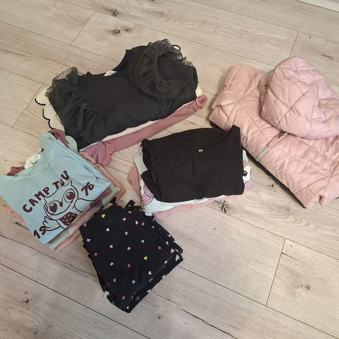 Paka H&M rozmiar 122-128 dla dziewczynki