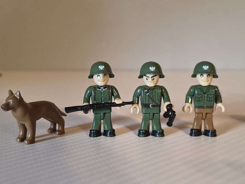 COBI 3pak Żołnierzy polskich + akcesoria