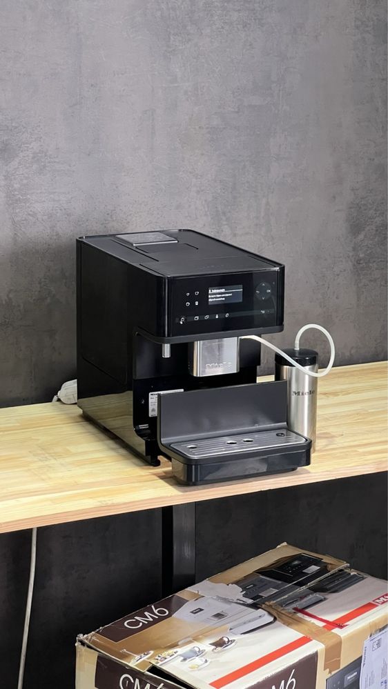Кавомашина Miele cm 6350 Чорний Ідеал Гарантія Латте Капучіно