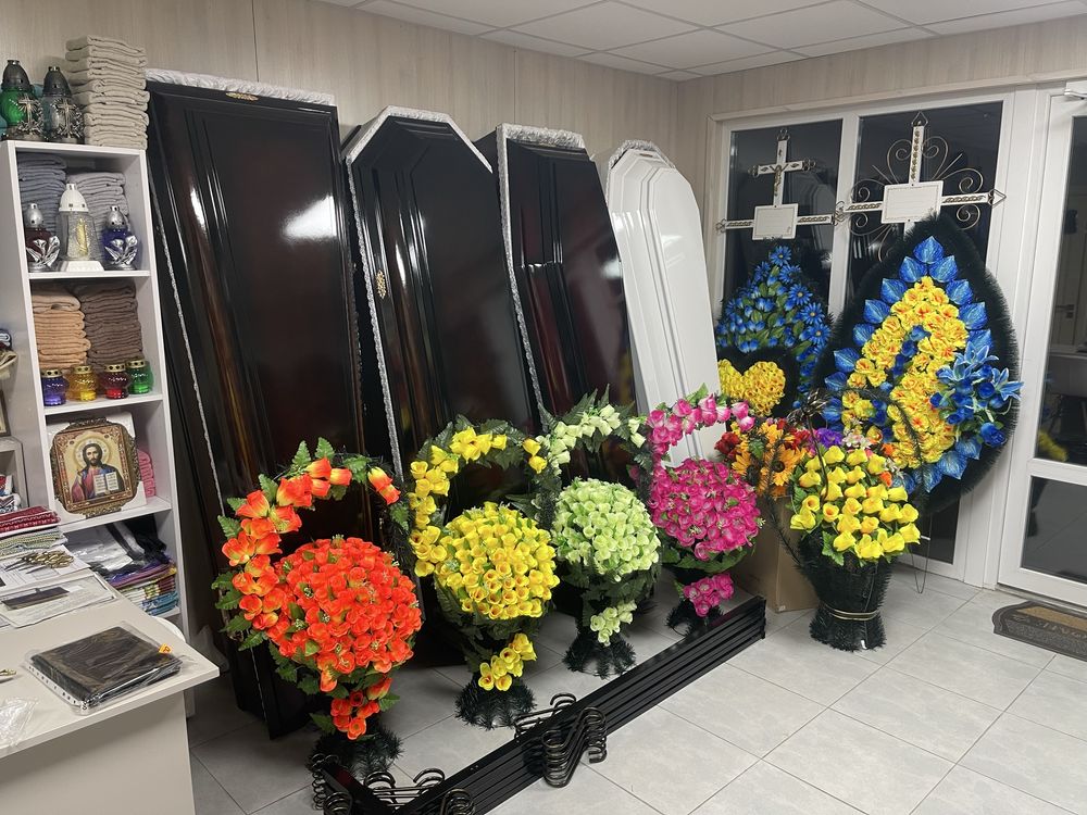 Ритуальні послуги, Катафалк, Організація поховання, Рокитне