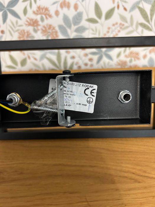 Kinkiet lampa EDEN Sigma czarne LOFT